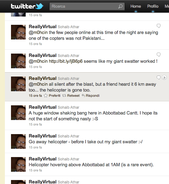 twitter, osama bin laden, social media, messaggio, marketing