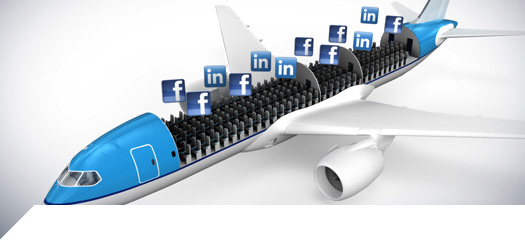 klm klm, social, marketingando